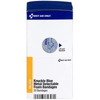 Knuckle Metal Detectable Bandage, Foam, (20) bandages