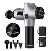 [Upgraded] Massage Gun, Enow Cordless Handheld Deep Tissue Massager for Muscle Tension Relief, Professional Personal Massage Device with 20 Adjustable Speeds & 4 Replaceable Massage Heads