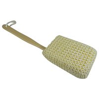 Acqua Sapone Natural Sisal Sponge Bath Brush with Wood Handle