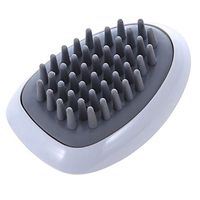 Hyshina Hair Scalp Massager, Hyshina Scalp Shampoo Brush with Soft Silicon Brush Head Tourmaline Contained Perfect for Men, Women, Kids and Pets