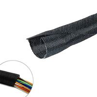 MGI SpeedWare Woven Mesh Split-Sleeve Wire Loom 25 feet - 1/2" (13mm)