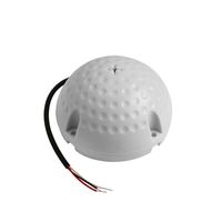 COTT-QD50 CCTV Microphone Security Camera Microphone Device High Sensitive Three Leading Wires, Applicable to Finance and Meeting