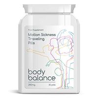 BODY BALANCE Motion Sickness Travelling Pills Stop Nausea NO More Sick Feeling
