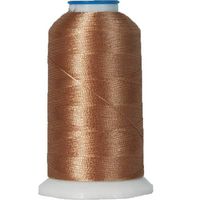 Threadart Polyester Machine Embroidery Thread By the Spool - No. 407 - Rattan - 1000M - 40wt - 220 Colors Available