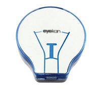 Fashion Creative Bulb Shaped Contact Lens Cases-Blue