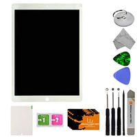 LCD & Digitizer Assembly (with PCB Board) for Apple iPad Pro 12.9 (2nd Gen) (White) with Tool Kit