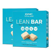 GNC Total Lean Lean Bar - White Chocolate Crunch - Twin Pack