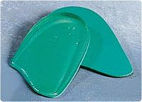 Cambion Visco-Elastic Insoles & Heel Cushions, Protects Feet and Skeletal System From Jarring Effects of Heel Strikes, Posted Heel Cushions, Size C, Pair