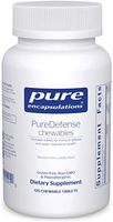 Pure Encapsulations - PureDefense Chewables - Hypoallergenic Dietary Supplement for Daily Immune Support - 120 Chewable Tablets