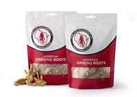 Authentic American Ginseng Whole Root 西洋参 (Non-GMO, Gluten Free Herb, Wisconsin Root) (16 oz)