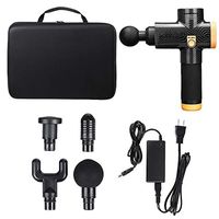 Phoenix A2 Massage Gun Percussion Massager Quiet Professional Percussion Massage Tool Handheld Deep Muscle Massager (Yellow)