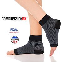 Plantar Fasciitis Compression Sock - Heel, Arch, Ankle Plantar Fasciitis Foot Sleeve - Superior Quality and Comfort for Optimal Heel, Arch And Ankle Support and Foot Pain Relief (1 Pair)