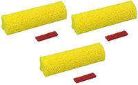 Qk 553RM Automatic Pro Roller Sponge Mop Refills - Quantity 3
