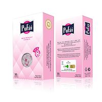 Pufai Reusable Cigarette Filters Holder Compatible 8mm Regular Type 30 Pieces in Box Pink