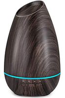 InnoGear Essential Oil Diffuser | 400ml Aromatherapy Diffusers for Essential Oils Cool Mist Humidifier with 4 Timer 7 Colors Adjustable Mist Waterless Auto-off for Home Office Bedroom