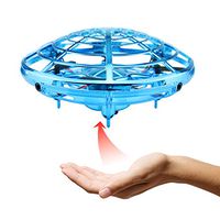 Micare UFO Flying Toys Drone,Flying Ball Helicopter,Auto 360° Rotating Hand Operated Mini Helicopter for Boys Girls Kids ... (a)