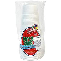 Party Dimensions 16 Count Plastic Cup, 18-Ounce, White