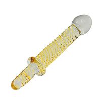 DJKFHIU 8.26inch Natural Crystal Traditional Glass Díldɔ Wand DJKFHIU (Color : Yellow)