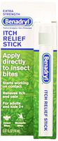 Benadryl Itch Relief Stick, Extra Strength, 2 pk