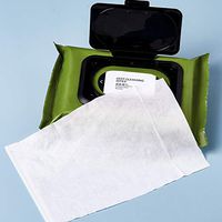 JMBH No StimulationHypoallergenic Avocado Portable Disposable Wipes Makeup Remover deep Cleaning Wipes Cotton Surface Avocado (Color : ZR0748A)