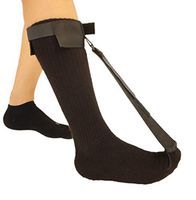 Plantar Fasciitis Stretch Night Sock - for Pain Relief from Plantar Fasciitis and Achilles Tendonitis - Black - S