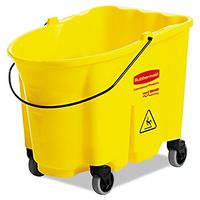 Rubbermaid Commercial RCP 7570-88 YEL WaveBrake Bucket, 8.75 gal, Yellow