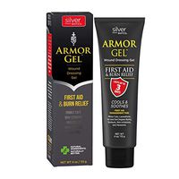 American Biotech Labs - Silver Biotics - Armor Gel Wound Dressing Gel - First Aid and Burn Relief Silver Gel - 4 oz.