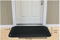 EZEdge Transition Threshold Ramp For a Door Sill, 2" x 25¾" x 46"