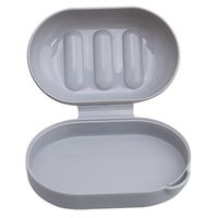 GUAngqi Storage Box Soap Box for Bathing Drain Tool Accessory Travel Soap Holder Organizer Soap Dish Container Perfect for Gift Travel Camp and Storage