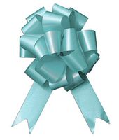 Nicky Bigs Novelties 10-8" Aqua Pull Bow Bows Pew Bows Wedding Decorations Wrap