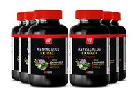 Stress Complex - Immune Support - Astragalus Extract Complex - ashwagandha Bulk - 6 Bottles (360 Capsules)