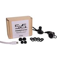 5x5 Bluetooth V4.1 Wireless Sport Stereo In-Ear Sweatproof Headphones in Jet Black GREAT Sounding!