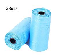 Colorful Garbage Bags Recycable Kitchen Trash Bags Party Garbage Bags Countertop Trash Bags Bio Degradable Glad Trash Bags Recycle Garbage Bags Disposable Garbage Bags Trash Bag Holder (2rolls blue)