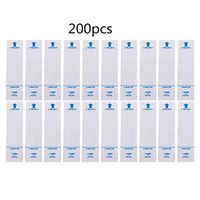 HEALLILY 200pcs Digital Thermometer Covers Electric Thermometers Probe Sleeves Disposable for Oral Armpit Rectal Digital Thermometer Blue