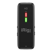 IK Multimedia iRig Pre HD Digital Microphone Interface For iPhone, iPad And Mac/PC