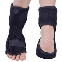 Philohewen Plantar Fasciitis Dorsal Night Splint for Heel Pain Relief -Foot Drop Orthotic Brace for Sleep Support with Plantar Fasciitis Socks & Hard Spiky Massage Ball Fits Left and Right Foot