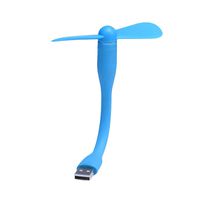 Adjustable USB Fan, Portable Flexible Mini Cooling Cooler For Laptop Computer (Blue)