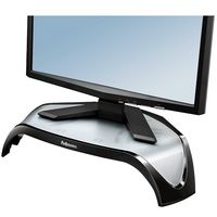 Fellowes Smart Suites Corner Monitor Riser, Black (8020101)