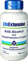 Life Extension Anti-Alcohol with HepatoProtection Complex, 60 Capsules