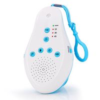 White Noise Sound Machine, High Fidelity Speaker with 9 Soothing Relaxing Sounds 3 Timer Settings Record Function for Home Office