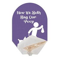 Now We Both Bag Our Poop Pouch Cover Open Ended