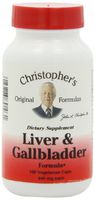 Dr. Christopher's Original Formulas Liver and Gall Bladder Formula Capsules, 100 Count