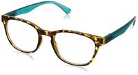 Peepers by PeeperSpecs unisex-adult Medley Round Reading Glasses, Blue, 48 mm, +2.50
