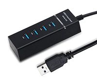 Lenboken Hub,Universal 4 Ports High USB Splitter Hub 3.0 Super Speed Expansion Controller Charger Adapter for Xbox One(s)/ PlayStation 4/Slim/Pro iMac, XPS, Surface Pro, Windows, Mac OS and Linux
