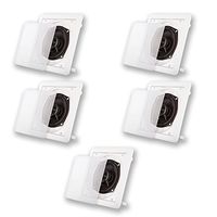 Acoustic Audio S191 in Ceiling/in Wall 5 Speaker Set 2 Way Home 1000 Watt S191-5S