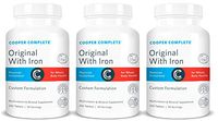 Cooper Complete - Original Multivitamin with Iron - Daily Multivitamin and Mineral Supplement - 90 Day Supply