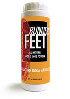 Palm Beach Naturals Runner's Feet All Natural Foot & Shoe Powder. 3.5 Ounces Anti-Bacterial Odor Eliminator. Made in USA.