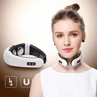 OD'lover Electromagnetic Pulse Cervical Massager Multifunctional Cervical Physiotherapy Magnetic Therapy Pain Relief Massager