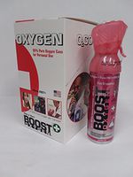 Boost Oxygen Pink Grapefruit Flavored Oxygen in a Can Medium Size 5 Liters (6 Pack)