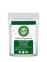 Organically Grown Senna Leaves Powder | Cassia Angustifolia | 7 Oz (200 gm) | Natural Herbal Laxative Supplement - by Soliaura Ingredients